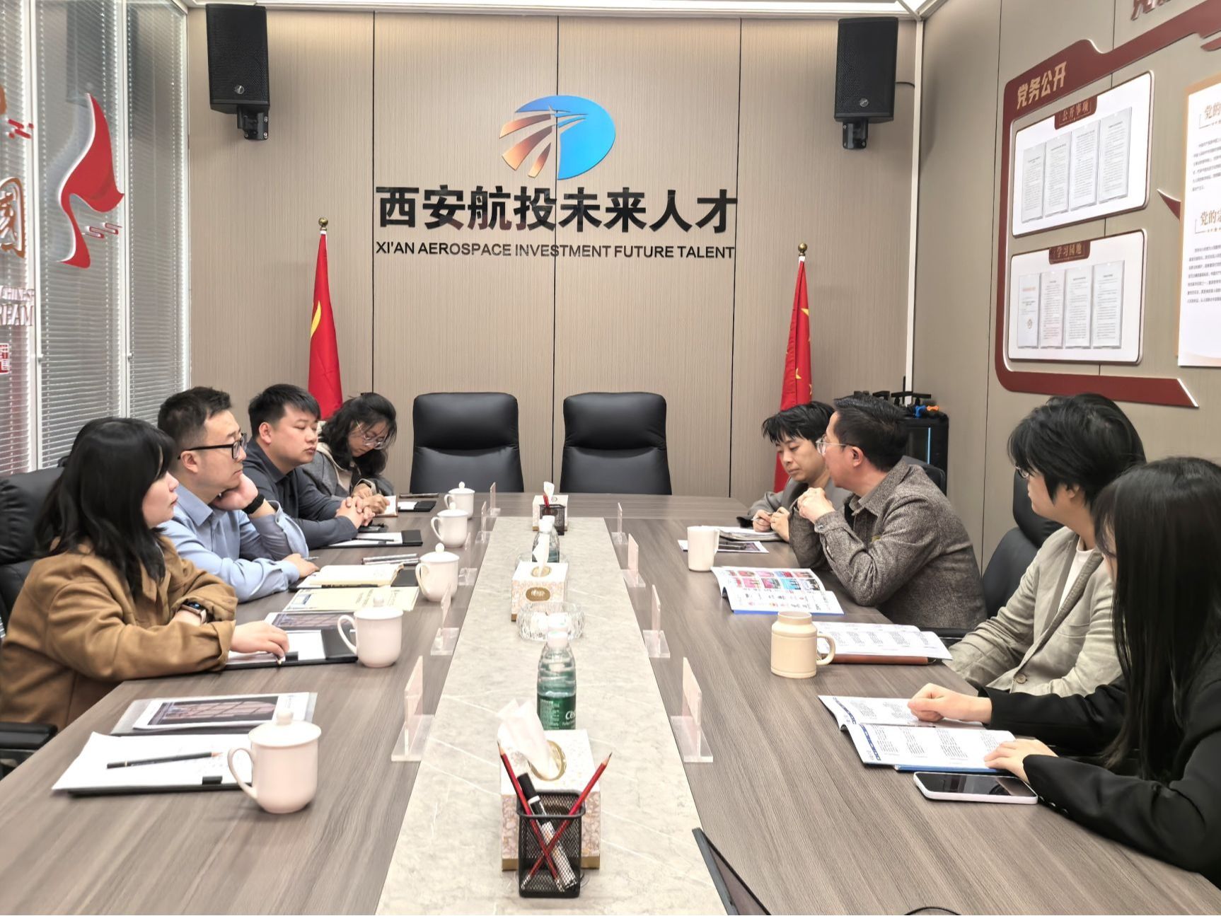 访企拓岗聚合力 产教融合促就业——beat365英国官方网站赴西安开展校企对接专项行动