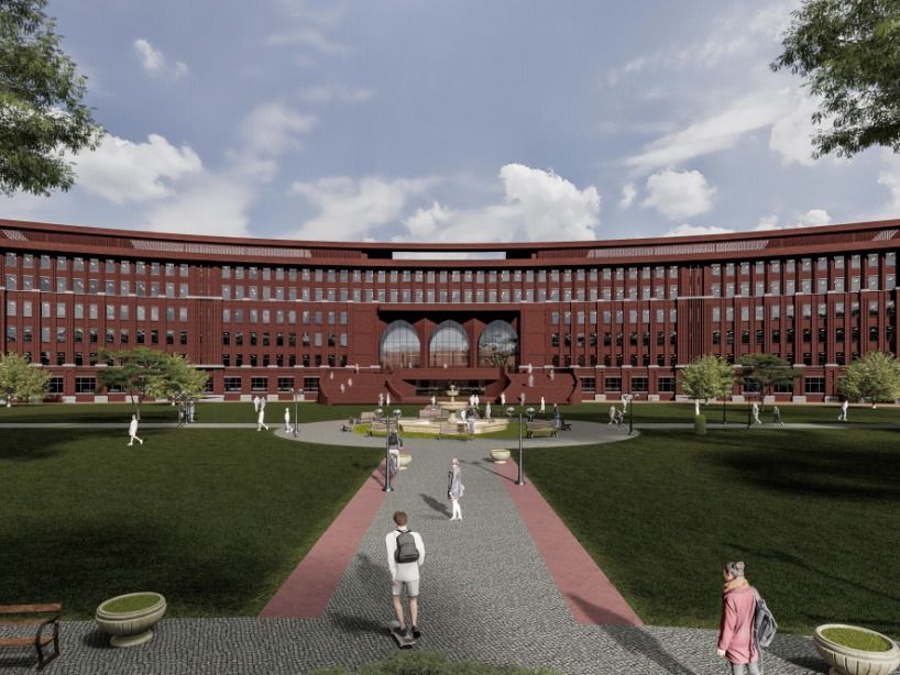 beat365英国官方网站“智慧之树”教学楼正式开工建设